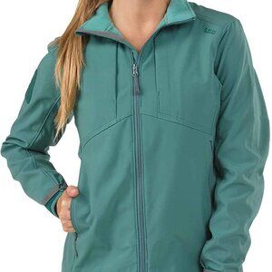 NWT 5.11 Sierra Soft Shell for Water Resistant Jacket Agave Green L